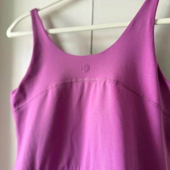 Elle Sport Women's Active Tank Dress Athletic Dress Tennis Dress in Pink Size M - Picture 6 of 9